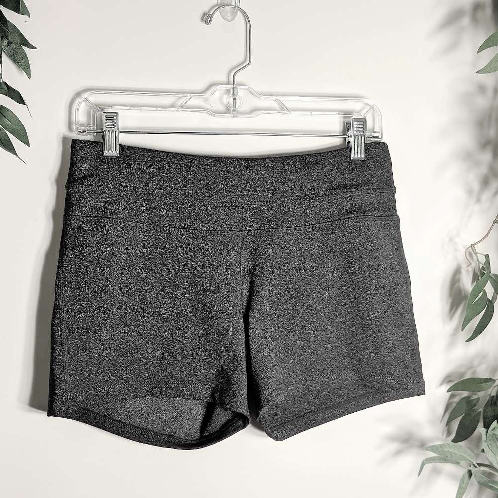 Prana Gray Yoga Active Shorts EUC